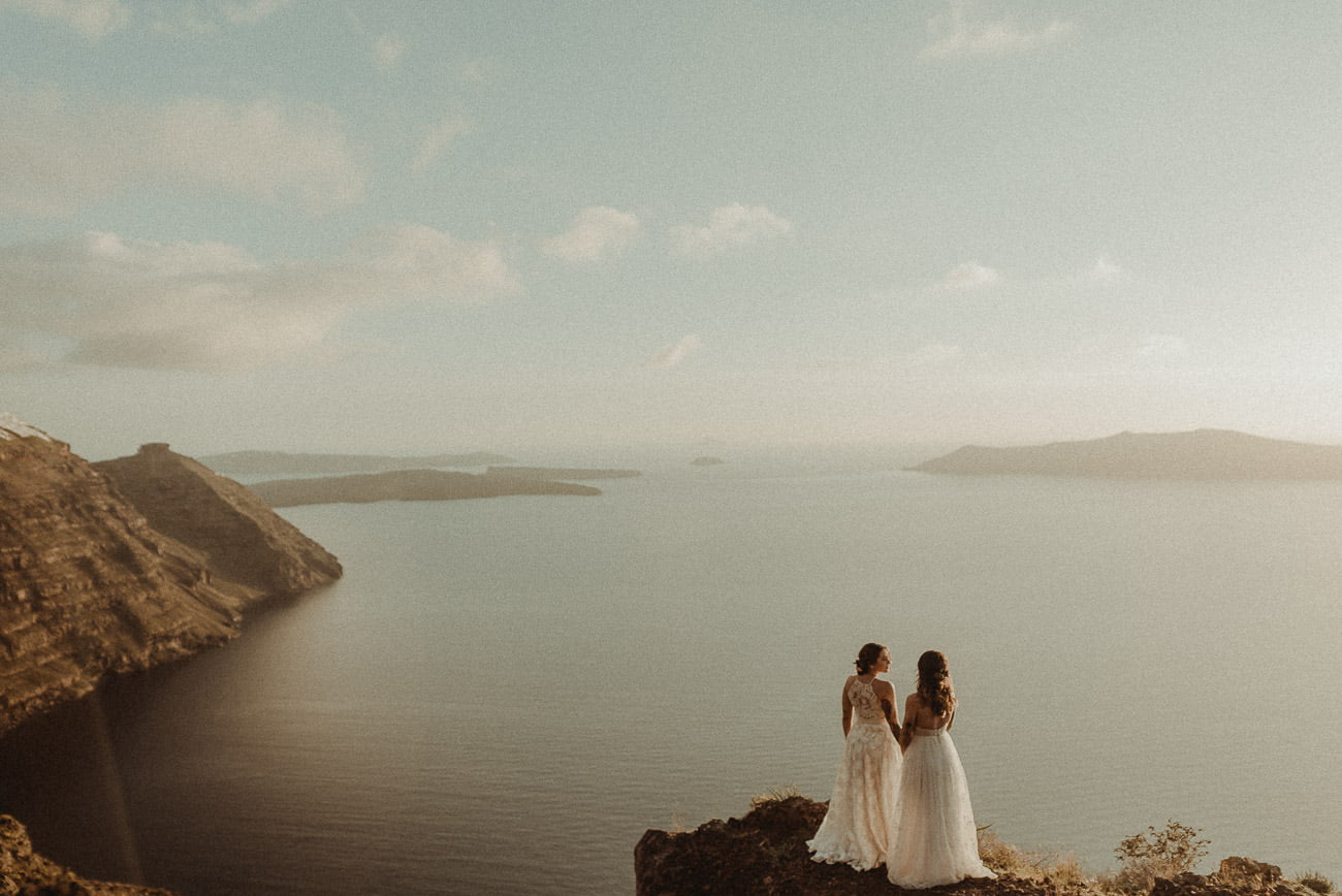 Santorini Same-Sex Elopement Video - Cinema of Poetry