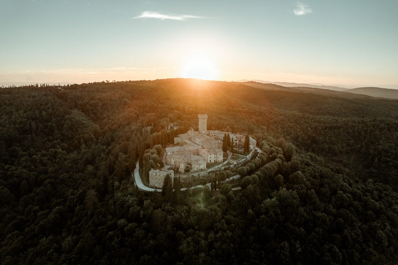 Castello di Gargonza one of the best wedding venues in Tuscany
