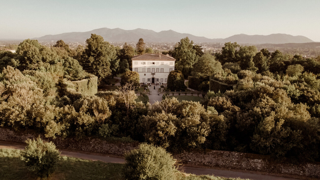 Villa Grabau near Lucca is one of the Best Wedding Venues in Tuscany