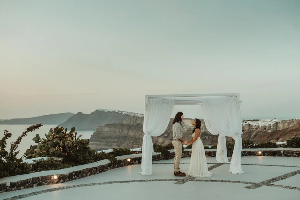 Venetsanos Winnerey is one of the top wedding venues in Megalochori Santorini