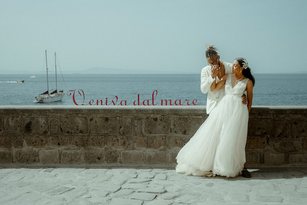 Wedding Couple in Sorrento Italy
