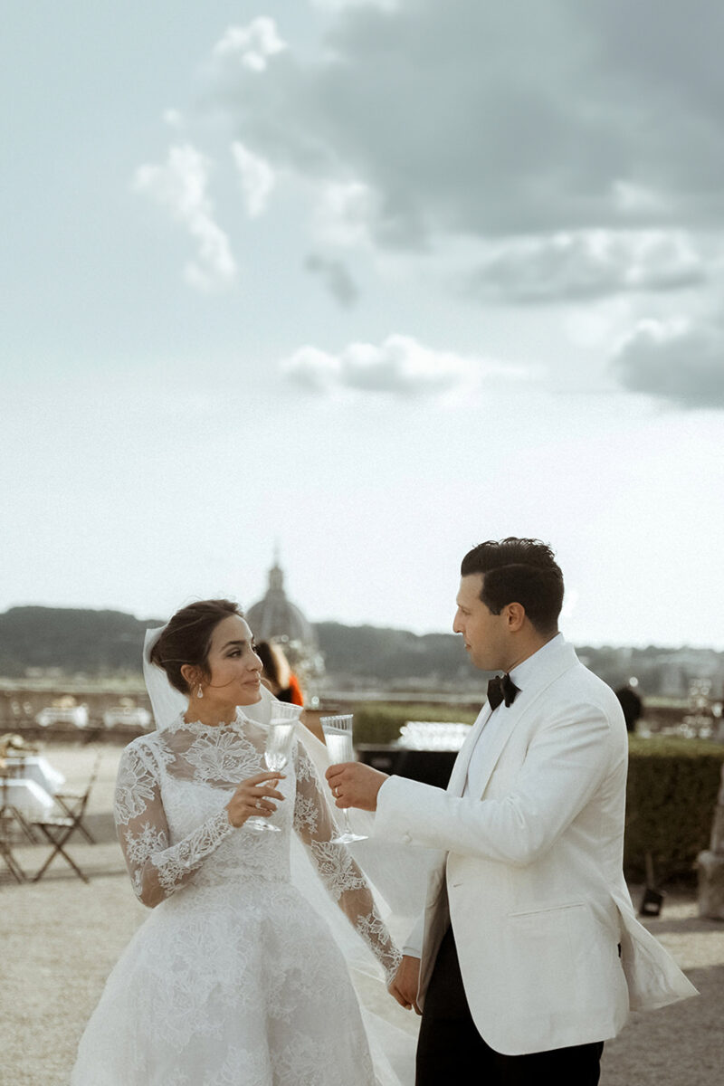 Destination Wedding Films in Italy Cover: Couple in Rome