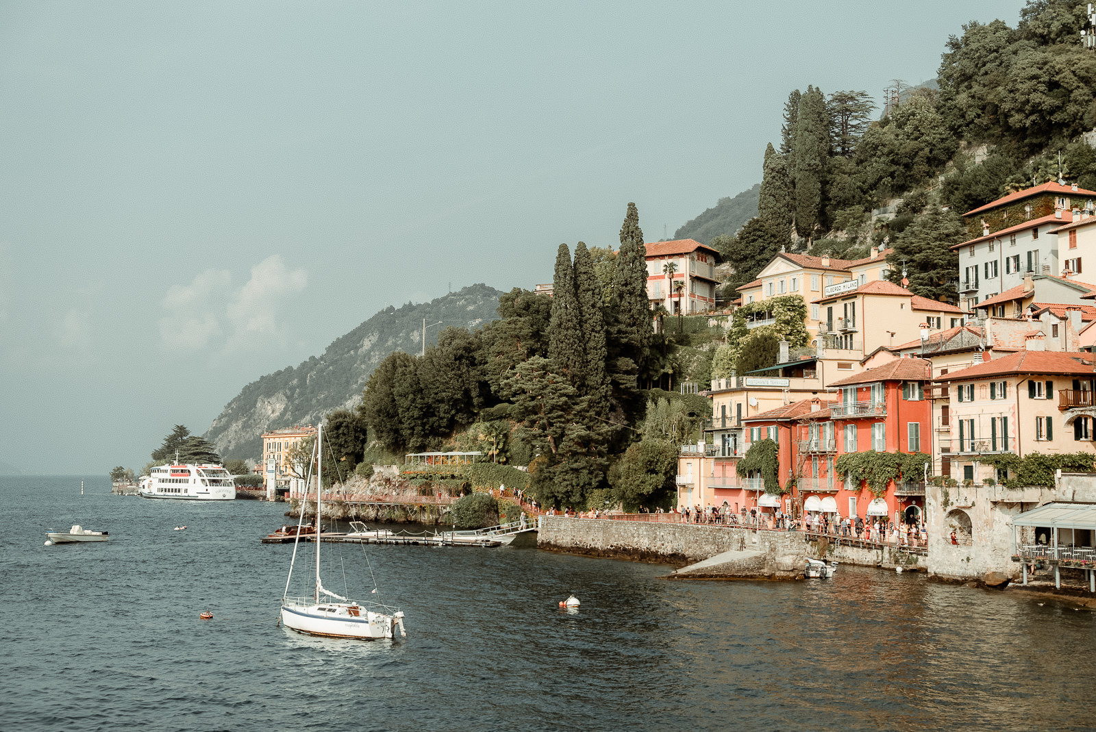 View of Varenna in Lake Como