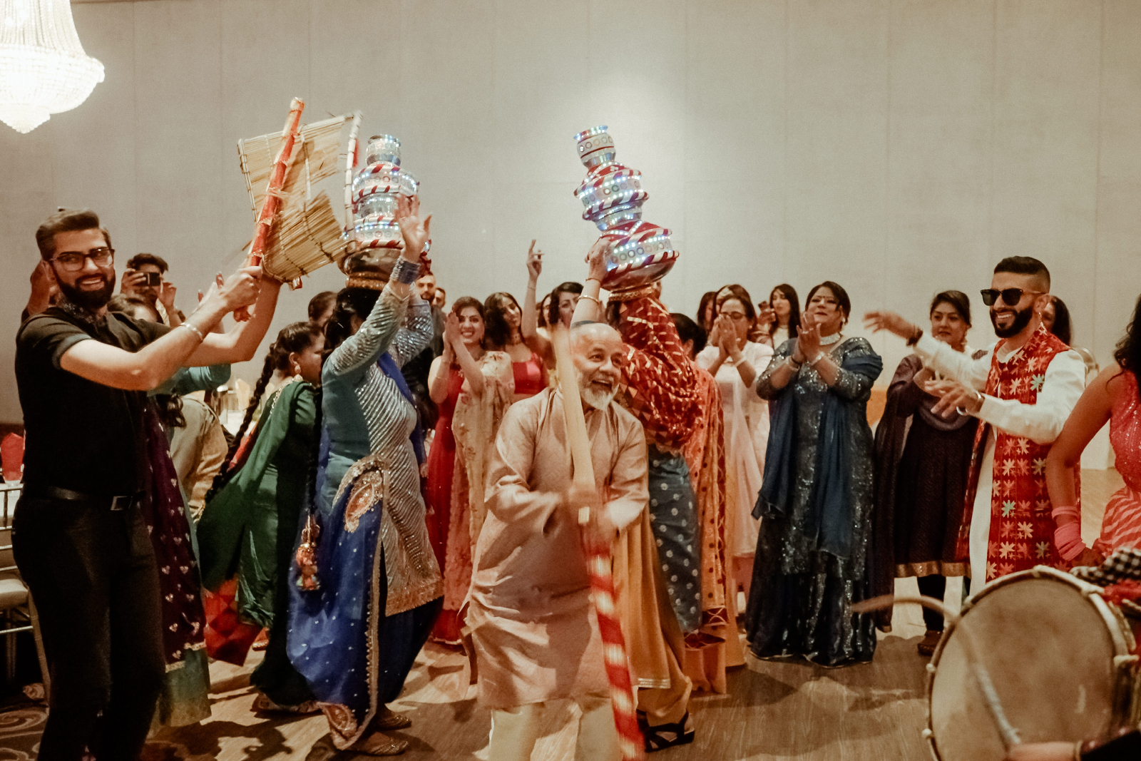 Sikh Wedding in Toronto - A Story of Faith and Reflection 9 Indian celebration from a Sangeet from a Sikh Wedding in Toronto