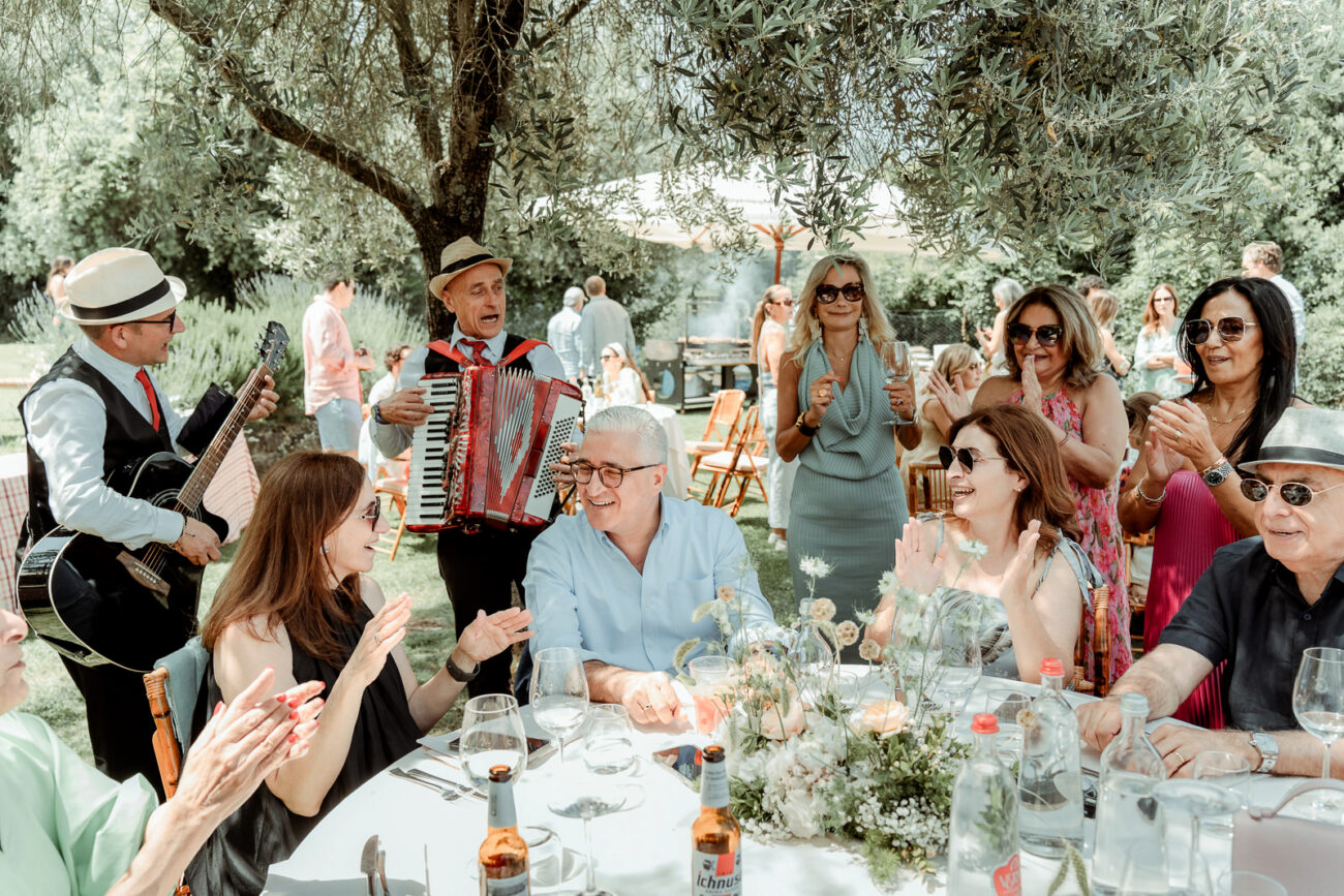 after wedding brunch for a destination wedding in Italy